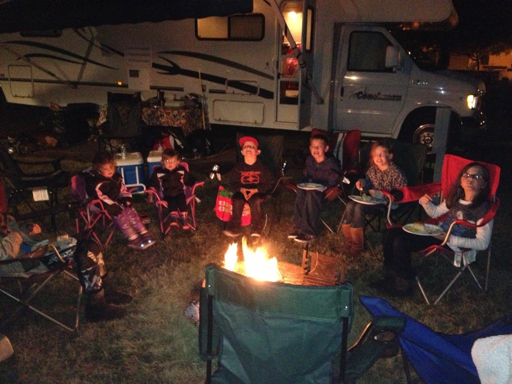 Thanksgiving camping